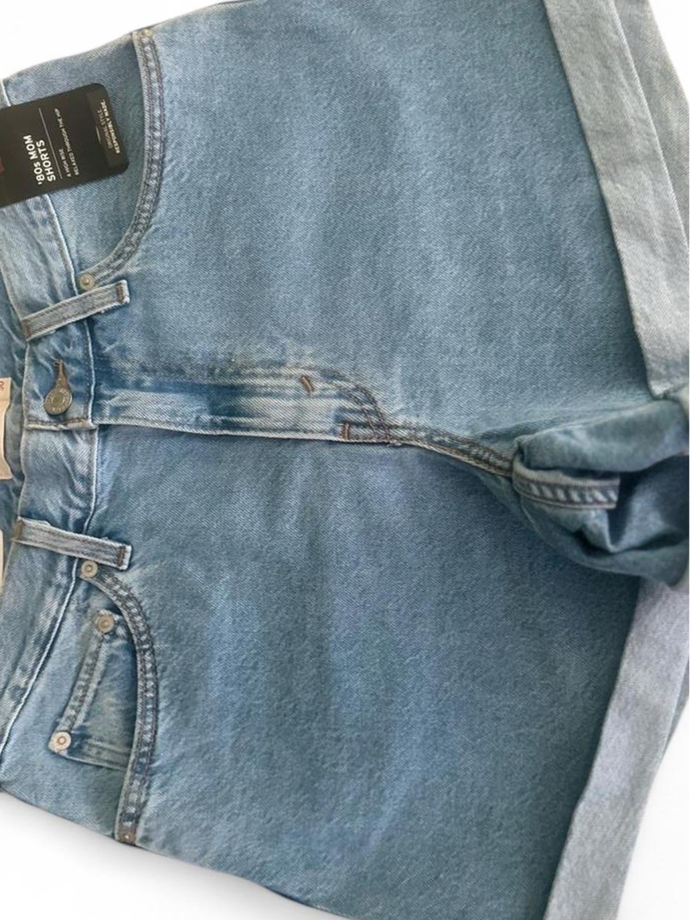 Levi's High Rise Mom Shorts NWT